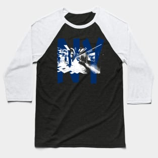 NY Subway Baseball T-Shirt